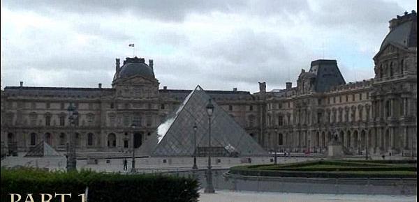  Public orgy at the Louvre Paris